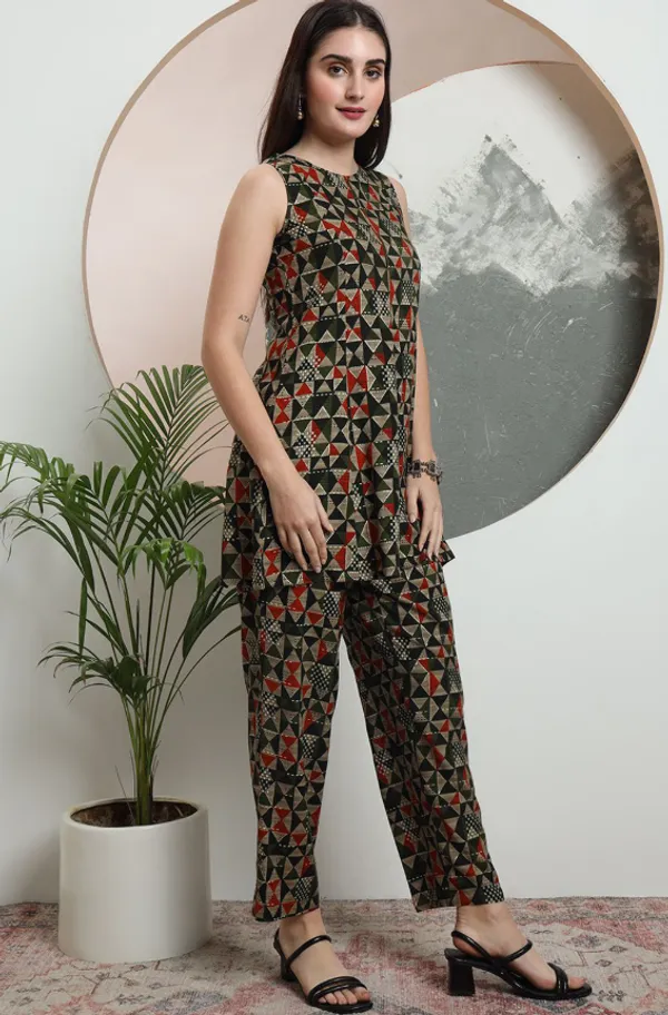 Green_Rayon_Co-Ord_Set_For_Women