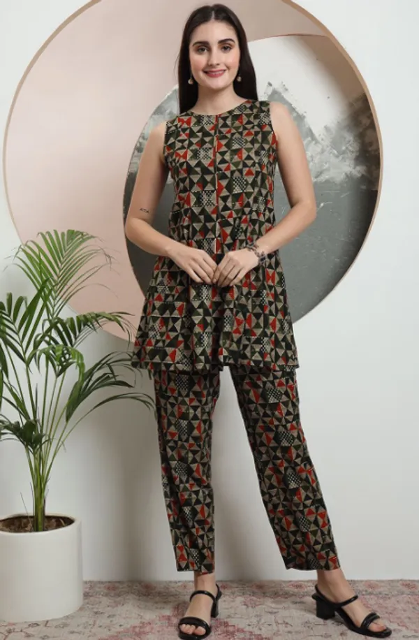 Green_Rayon_Co-Ord_Set_For_Women