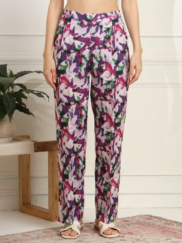 Multicolor_Cotton_Blend_Co-Ord_Set_For_Women