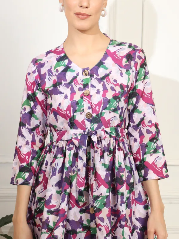 Multicolor_Cotton_Blend_Co-Ord_Set_For_Women