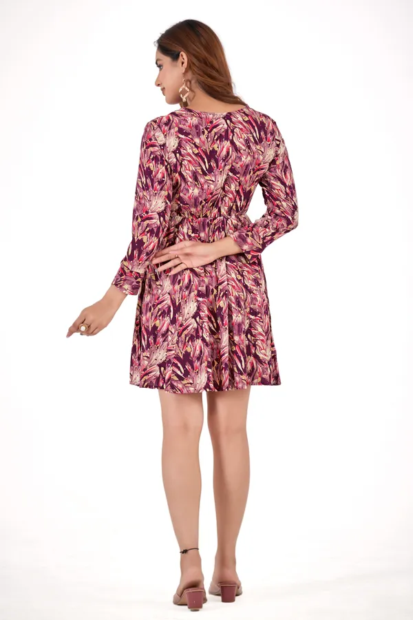 Pink_Rayon_Dresses_For_Women