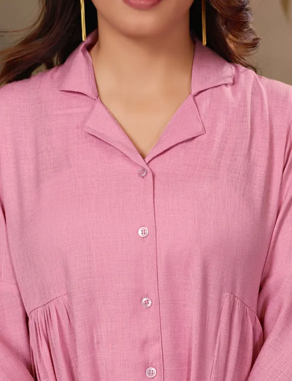 Baby_Pink_Cotton_Blend_Top_For_Women