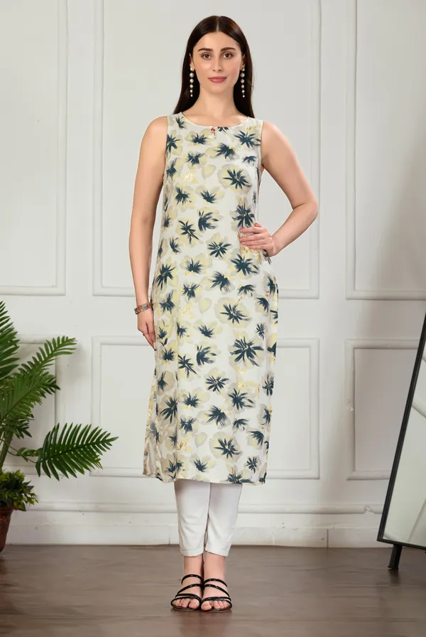 Blue_Viscose_Rayon_Kurtis_For_Women