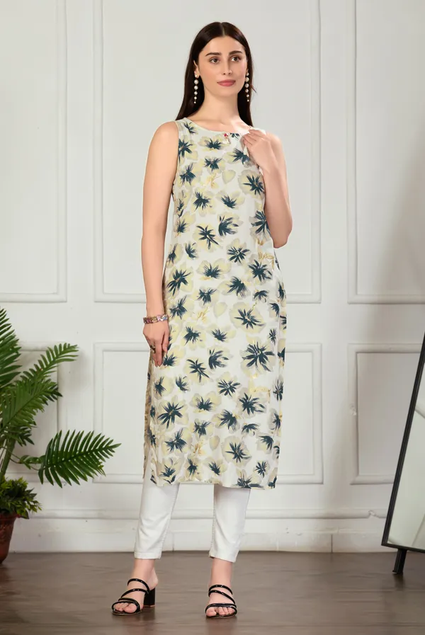 Blue_Viscose_Rayon_Kurtis_For_Women
