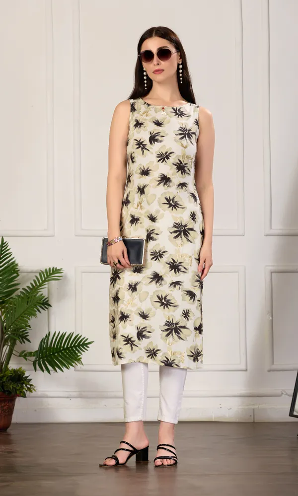 Black_Viscose_Rayon_Kurtis_For_Women