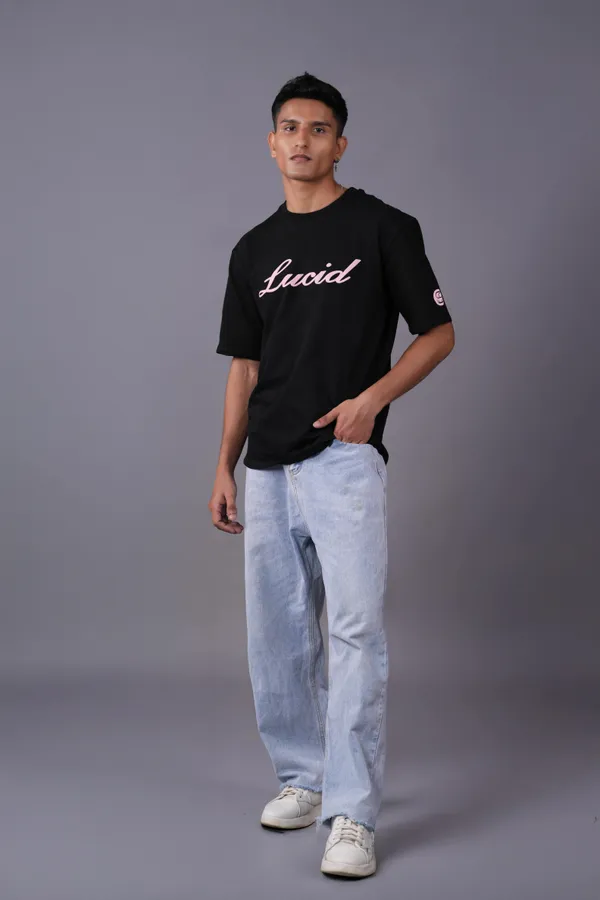 Black_Pink_Lucid_T-Shirt_For_Unisex