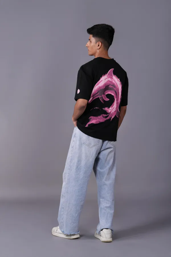 Black_Pink_Lucid_T-Shirt_For_Unisex