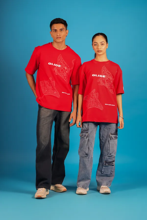 Red_Glide_Manta_T-Shirt_For_Unisex