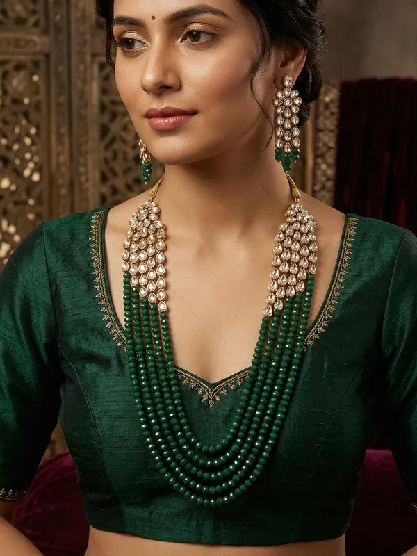 Viva_Jewels_Royal_Emerald_Green_Kundan_Layered_Necklace_|_Premium_Gold-Plated_Rani_Haar_Jewelry_Set_with_Matching_Earrings