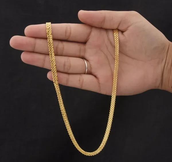 Viva_Jewels_Premium_1-Gram_Gold-Plated_Classic_Link_Chain_–_Traditional_Handcrafted_18-Inch_Daily_Wear_Necklace_for_Men_&_Women