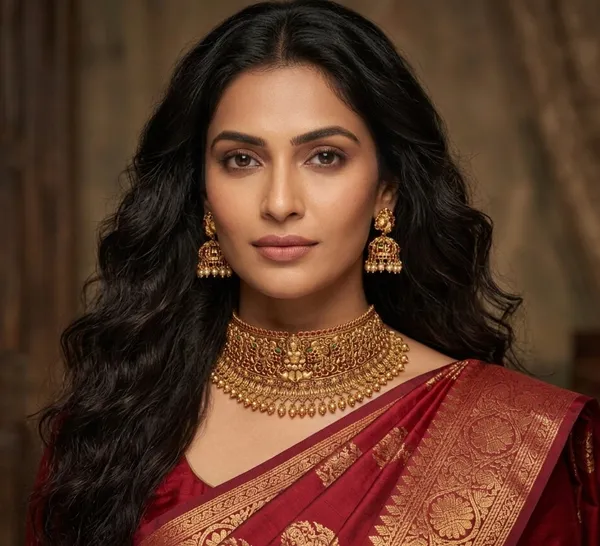 Viva_Jewels_Regal_Lakshmi_Temple_Choker_Set_–_Premium_Gold-Plated_Bridal_Necklace_with_Divine_Deity_Motifs,_Ruby-Red_Accents,_and_Traditional_Pearl_Fringes