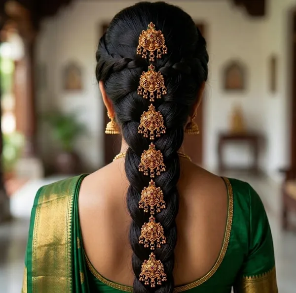 Viva_Jewels_Traditional_Gold-Plated_Lakshmi_Temple_Hair_Jada_Brooch_Pins_–_Majestic_Goddess_Motif_Hair_Pins_with_Ruby_Accents_and_Beadwork_(Set_of_9)