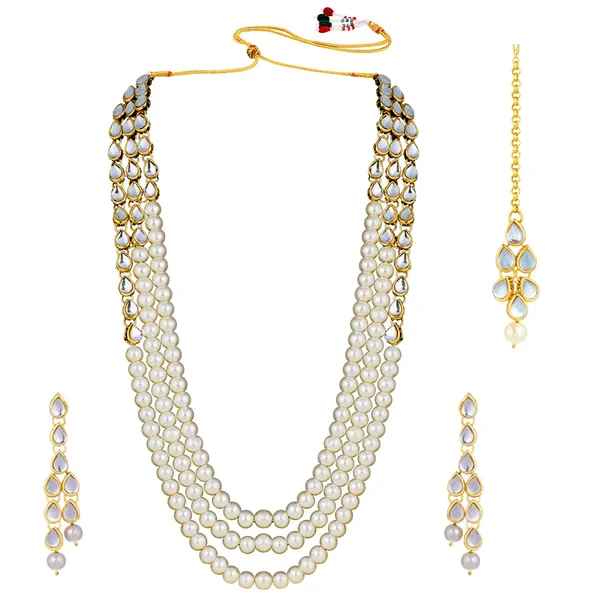 Viva_Jewels_Regal_White_Brass_Premium_Bridal_Necklace_Set_–_Majestic_Triple-Strand_Pearl_&_Kundan_Layered_Mala_with_Matching_Earrings_and_Maang_Tikka