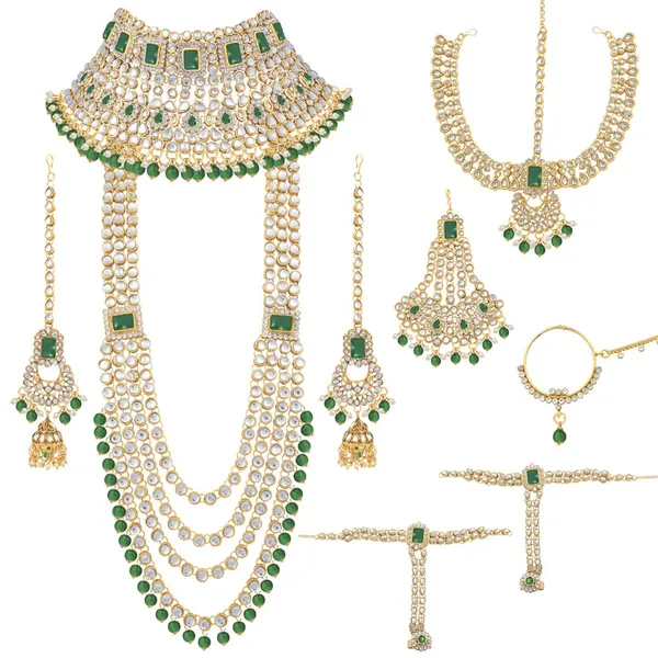 Golden_&_Green_Brass_Premium_&_Elegant_Maang_Tikka,_Necklace,_Ratanchur,_Nath,_Passa_,_Choker_&_Earring_Set_For_Women