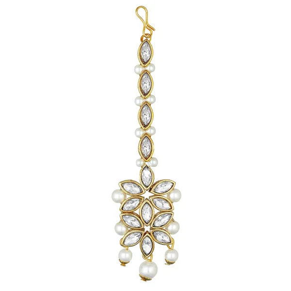 Viva_Jewels_Regal_Gold-Plated_White_Crystal_Choker_Set_–_Handcrafted_Marquise-Cut_Stone_Choker_with_Matching_Drop_Earrings_and_Elegant_Maang_Tikka