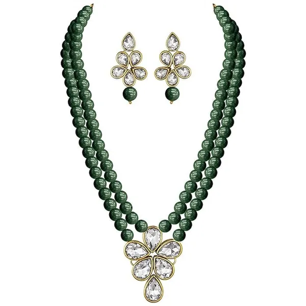 Viva_Jewels_Regal_Green_Brass_Premium_Multi-Strand_Necklace_Set_–_Majestic_Double-Strand_Emerald-Green_Bead_Necklace_with_Grand_Floral_Kundan_Pendant_and_Matching_Earrings