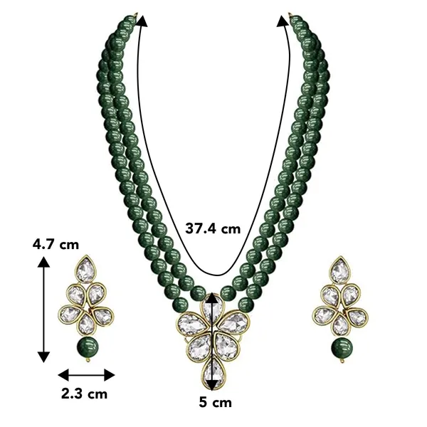 Viva_Jewels_Regal_Green_Brass_Premium_Multi-Strand_Necklace_Set_–_Majestic_Double-Strand_Emerald-Green_Bead_Necklace_with_Grand_Floral_Kundan_Pendant_and_Matching_Earrings
