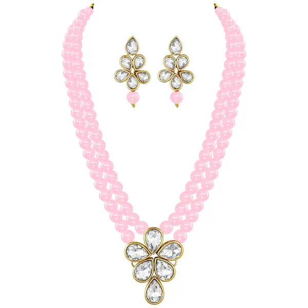 Viva_Jewels_Regal_Baby_Pink_Brass_Premium_Multi-Strand_Necklace_Set_–_Majestic_Double-Strand_Pastel_Bead_Necklace_with_Grand_Floral_Kundan_Pendant_and_Matching_Earrings