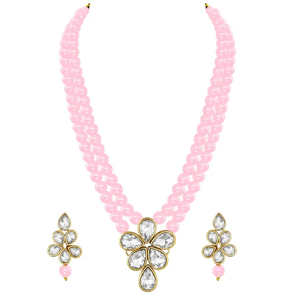 Viva_Jewels_Regal_Baby_Pink_Brass_Premium_Multi-Strand_Necklace_Set_–_Majestic_Double-Strand_Pastel_Bead_Necklace_with_Grand_Floral_Kundan_Pendant_and_Matching_Earrings
