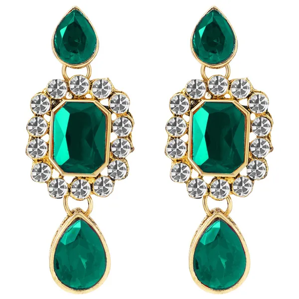 Viva_Jewels_Elegant_Brass_Gold-Finish_Necklace_Set_–_Green_&_White_Stone_Studded_Ethnic_Wear_for_Women