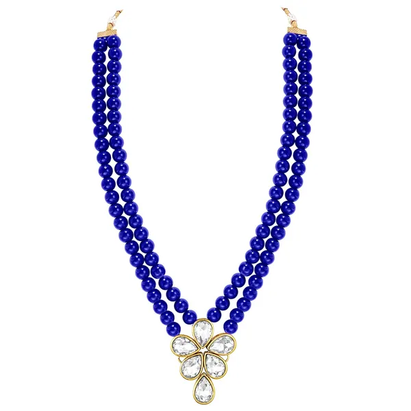 Viva_Jewels_Regal_Double-Layer_Royal_Blue_Pearl_Statement_Set_–_Handcrafted_Gold-Plated_Rani_Haar_with_Floral_Kundan_Pendant_and_Matching_Drop_Earrings