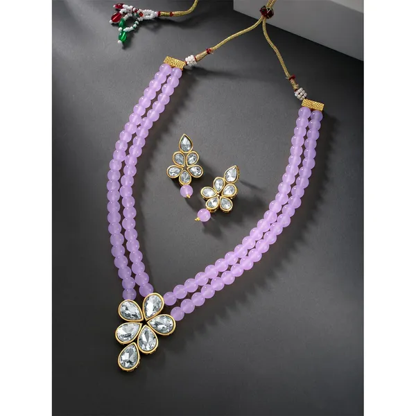 Viva_Jewels_Regal_Lavender-Violet_Brass_Premium_Multi-Strand_Necklace_Set_–_Majestic_Double-Strand_Pastel_Bead_Necklace_with_Grand_Floral_Kundan_Pendant_and_Matching_Earrings