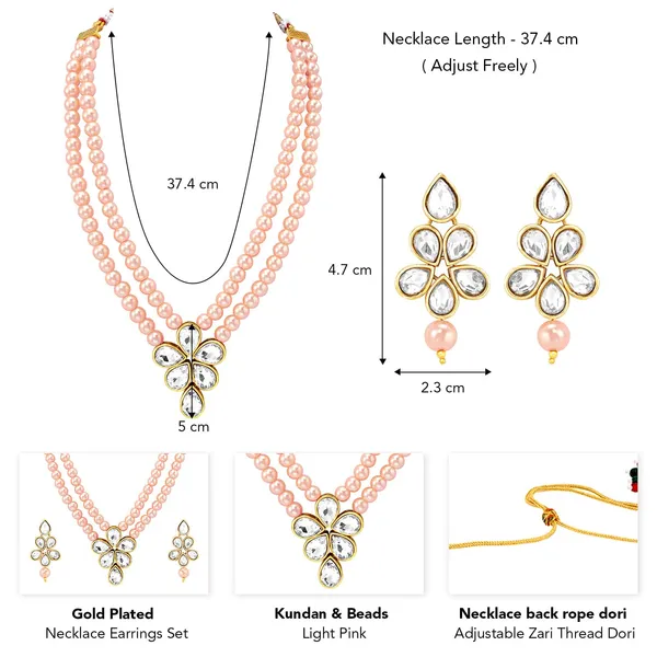 Viva_Jewels_Regal_Double-Layer_Peach_Pearl_Statement_Set_–_Handcrafted_Gold-Plated_Rani_Haar_with_Floral_Kundan_Pendant_and_Matching_Drop_Earrings