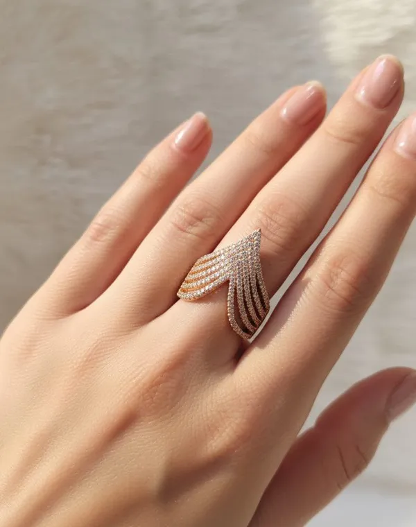 Gold_Plated_CZ_Designer_Ring