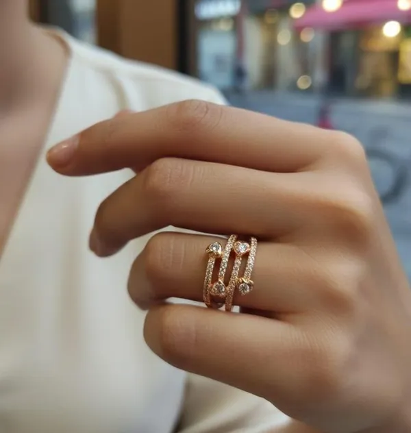 Viva_Jewels_Radiant_Rose_Gold-Plated_Multi-Layer_Spiral_Ring_–_Elegant_Triple-Band_Infinity_Ring_with_Quad-Heart_Zircon_Accents