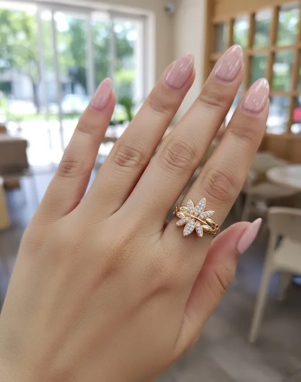 Viva_Jewels_Elegant_Gold-Plated_CZ_Floral_Blossom_Statement_Ring_–_Sparkling_Seven-Petal_Flower_Ring_with_Brilliant-Cut_Cubic_Zirconia_for_Women