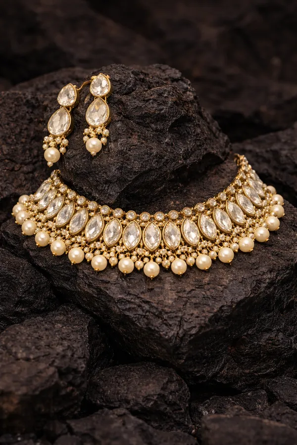 Viva_Jewels_Regal_Gold-Plated_Kundan_Choker_Set_–_Traditional_Bridal_Necklace_with_Matching_Earrings_&_Maang_Tikka_for_Weddings_&_Festive_Wear