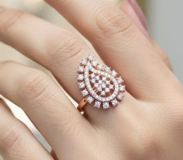 Viva_Jewels_Rose_Gold_Celestial_Paisley_Ring_–_Premium_Rose_Gold-Plated_Designer_Ring_with_Brilliant-Cut_Cubic_Zirconia_and_Intricate_Teardrop_Halo