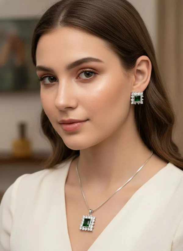Gold_Plated_Elegant_Pendent_Set
