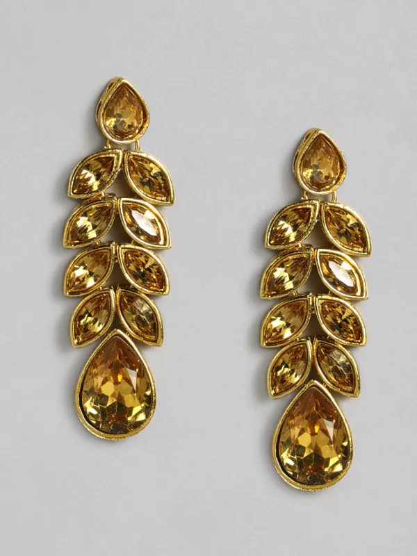 Viva_Jewels_Radiant_Gold-Plated_Marquise-Cut_CZ_Choker_Set_–_Sophisticated_Golden_Crystal_Necklace_with_Elegant_Leaf-Drop_Earrings