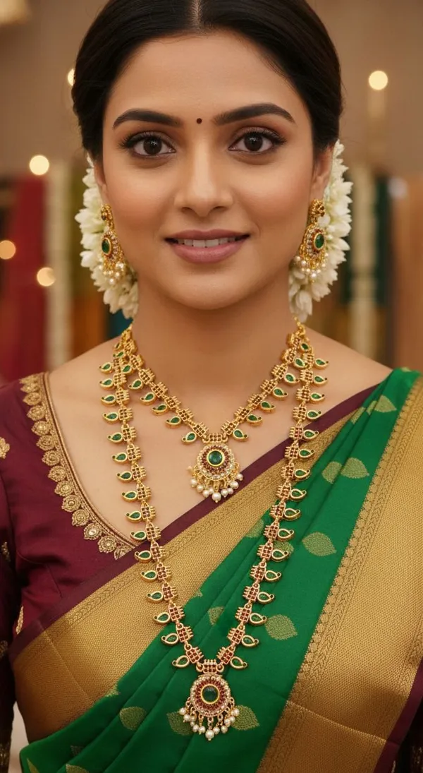 Viva_Jewels_Regal_Floral_Kundan_Choker_Set_–_Gold-Plated_Statement_Necklace_with_Intricate_Meenakari_Work_and_Matching_Lotus-Motif_Earrings