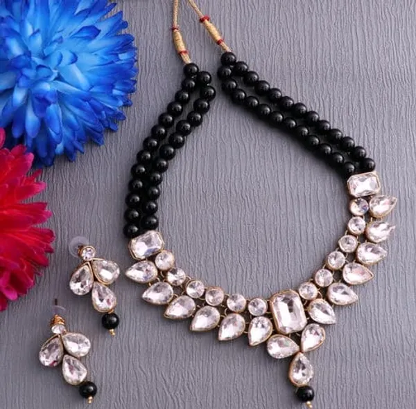 Viva_Jewels_Regal_Gold-Plated_Kundan_&_Black_Choker_Set_–_Handcrafted_Statement_Bridal_Necklace_with_Pear-Cut_Crystals_and_Matching_Drop_Earrings