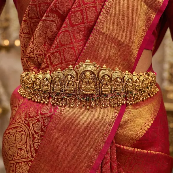 Viva_Jewels_Royal_Antique_Gold_Temple_Waist_Belt_|_Handcrafted_Nakshi_Work_Kamarbandh_with_Scupltured_Lakshmi_Motifs_|_Traditional_Bridal_Vaddanam