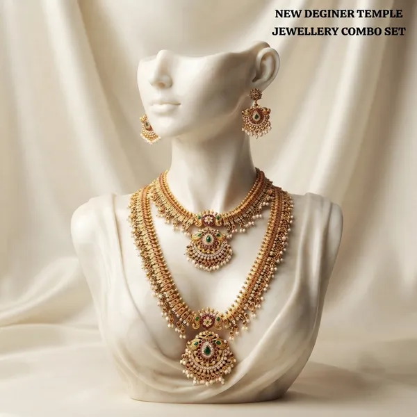 Viva_Jewels_Divine_Antique_Gold-Plated_Temple_Combo_Set_–_Royal_Heritage_Choker_&_Long_Haram_Necklace_with_Hanging_Pearl_Fringe