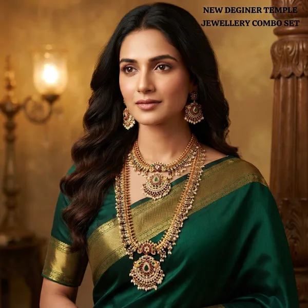 Viva_Jewels_Divine_Antique_Gold-Plated_Temple_Combo_Set_–_Royal_Heritage_Choker_&_Long_Haram_Necklace_with_Hanging_Pearl_Fringe