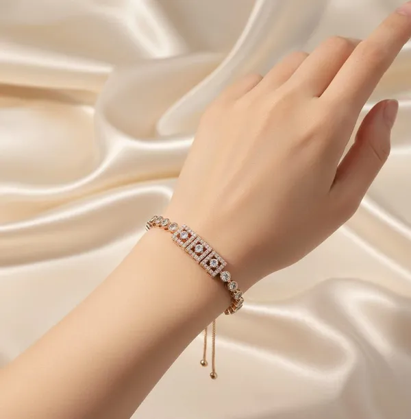 Viva_Jewels_Elegant_Rose_Gold-Plated_Geometric_Square_Panel_Bolo_Bracelet_–_Sparkling_American_Diamond_Adjustable_Pull-String_Bracelet_for_Party,_Office_&_Everyday_Glamour