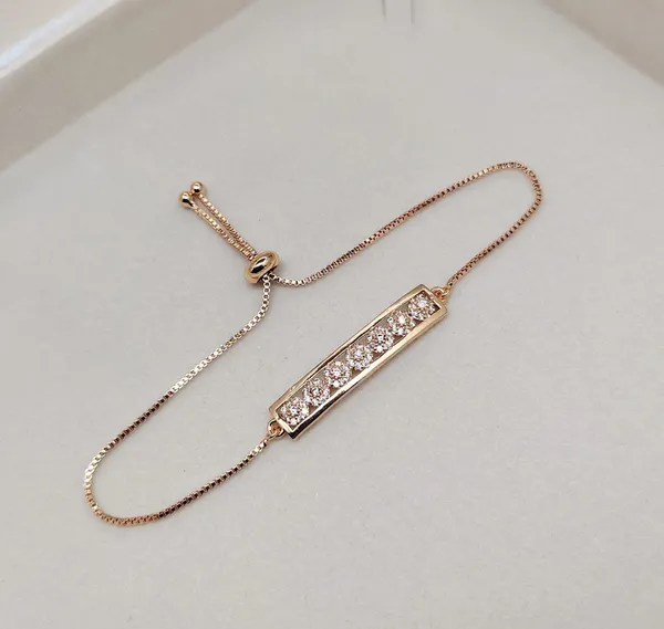 Viva_Jewels_Elegant_Rose_Gold-Plated_Minimalist_Floral_Bar_Bolo_Bracelet_–_Sparkling_American_Diamond_Adjustable_Pull-String_Bracelet_for_Daily,_Office_&_Casual_Wear
