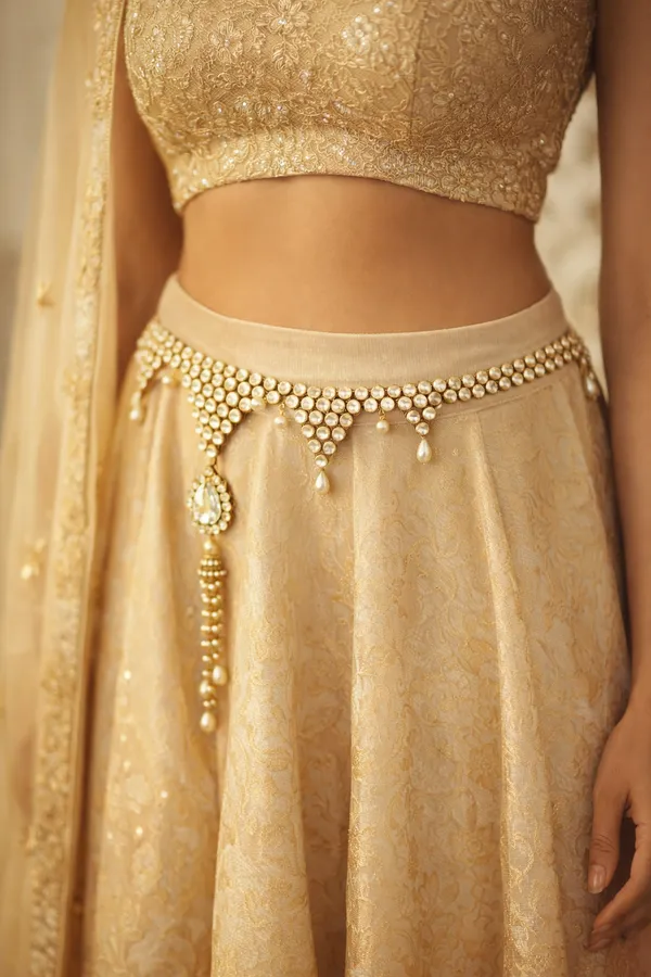 Viva_Jewels_Luxury_Royal_Gold-Plated_Kundan_Kamarbandh_–_Ornate_V-Shape_Bridal_Waist_Belt_with_Teardrop_Pearl_Droplets_&_Side_Hanging_Brooch_Tassel