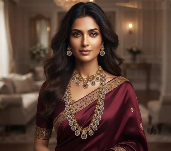 Viva_Jewels_Royal_Antique_Gold_Temple_Combo_Set_–_Medium_Necklace_&_Long_Haram_with_Floral_Kemp_Medallions,_Peacock_Motifs_&_Earrings