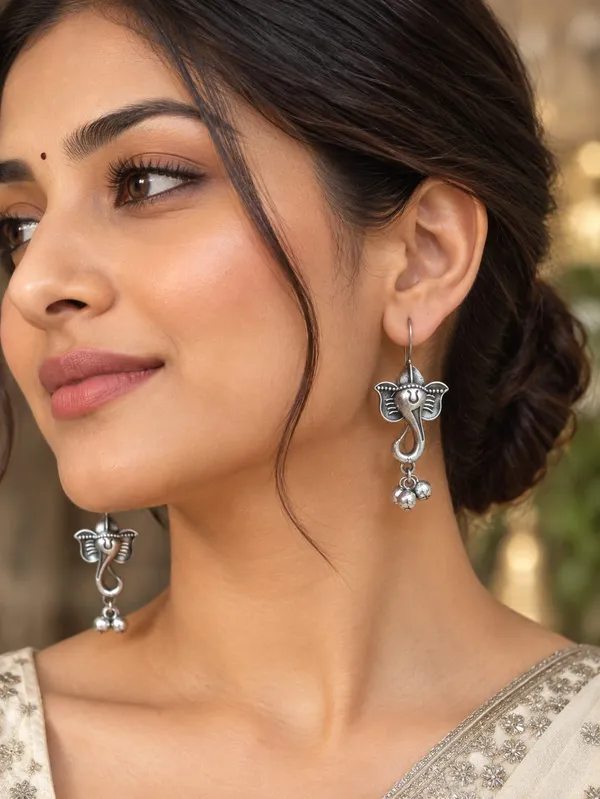 Viva_Jewels_Sacred_Ganesha_Oxidized_Silver_Drop_Earrings_–_Handcrafted_Temple_Hook_Earrings_with_Ghungroo_Beads