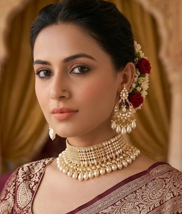 Viva_Jewels_Regal_Golden_&_White_Kundan_Choker_Set_–_Premium_Brass-Based_Handcrafted_Necklace_with_Pearl_Droplets_and_Matching_Stud_Earrings