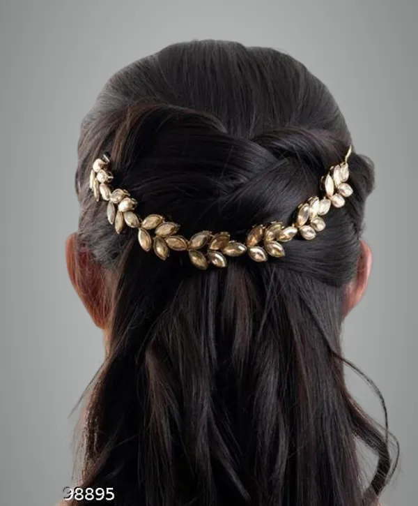 Viva_Jewels_Golden_Laurel_Leaf_Hair_Vine_–_Premium_Brass-Plated_Elegant_Hair_Clip_with_Marquise-Cut_Champagne_Crystal_Embellishments_for_Women_and_Brides