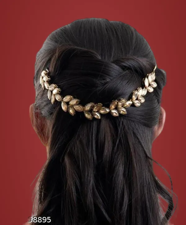Viva_Jewels_Golden_Laurel_Leaf_Hair_Vine_–_Premium_Brass-Plated_Elegant_Hair_Clip_with_Marquise-Cut_Champagne_Crystal_Embellishments_for_Women_and_Brides