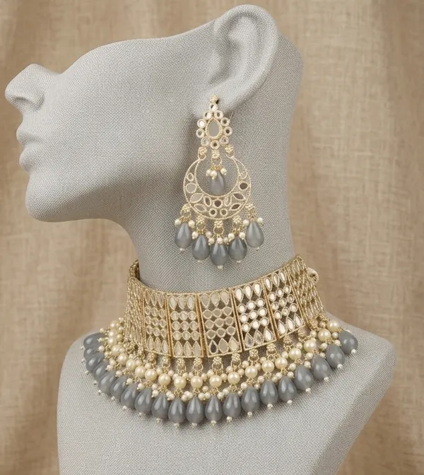 Viva_Jewels_Sophisticated_Charcoal-Gray_&_Gold_Choker_Set_–_Premium_Brass-Based_Handcrafted_Necklace_with_Kundan_Accents_and_Matching_Statement_Earrings