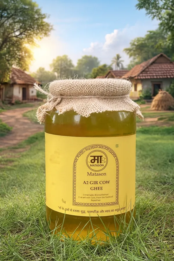 MATASON_Traditional_Bilona_A2_Gir_Cow_Ghee_(1Litre)
