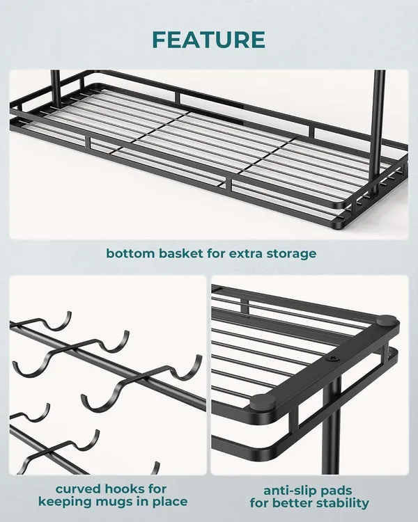 Black_Coffee_Mug_Holder_For_Countertop_14-Hook_Mug_Tree_Rack_For_14_Cups_2_Tier_Mug_Display_Stand_With_Heavy_Duty_Metal_Base